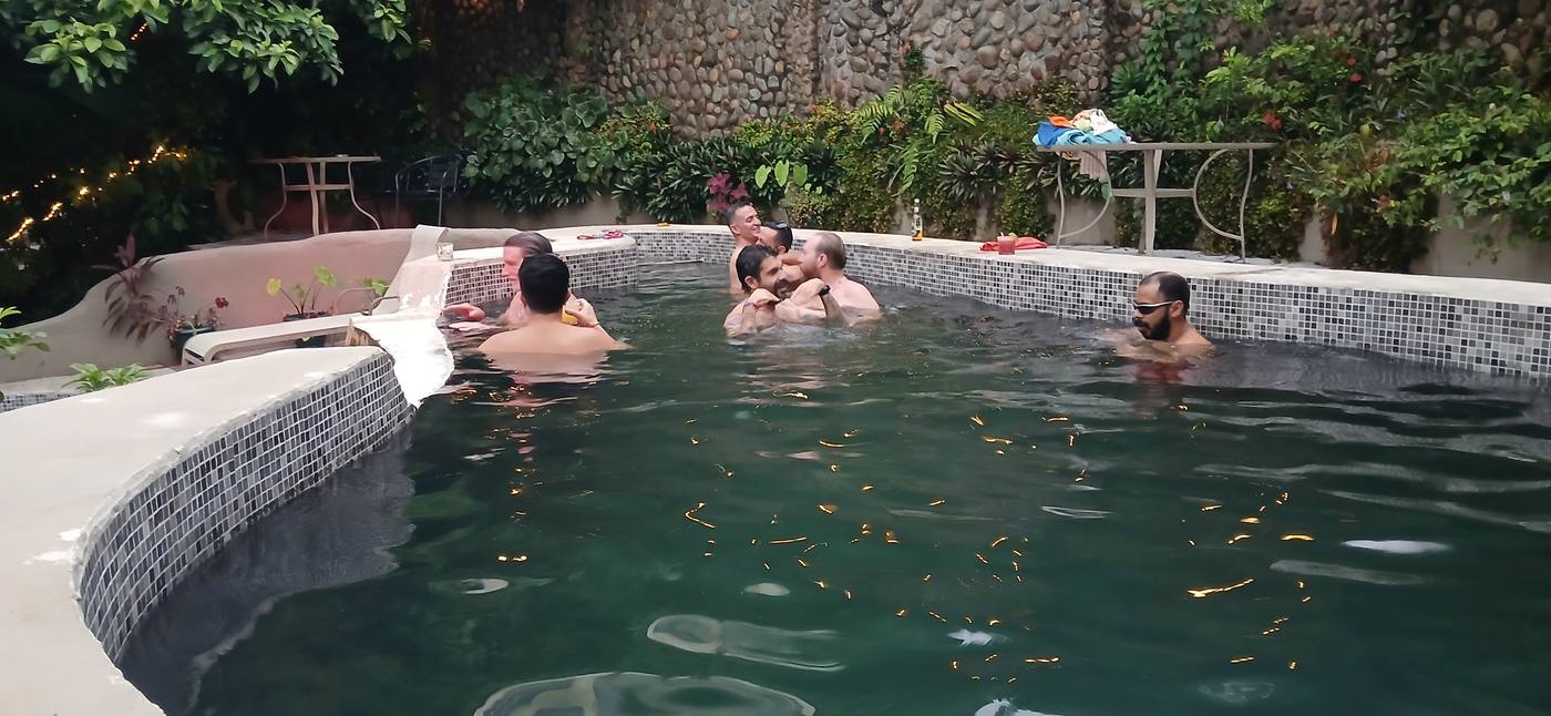 After Pride pool gathering 2025